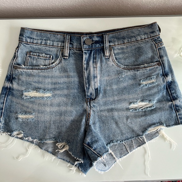 Blank NYC Vintage Distressed Jean Shorts - Picture 2 of 5